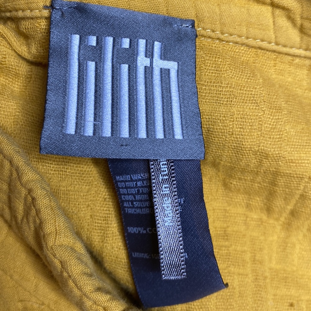 Lilith cropped cotton lightweight jacket blazer - Picture 4 of 7